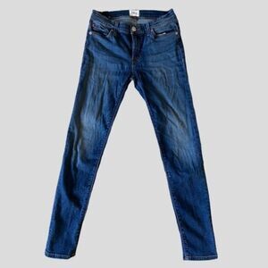 HUDSON Ankle krista Super Skinny Blue Jeans size 27